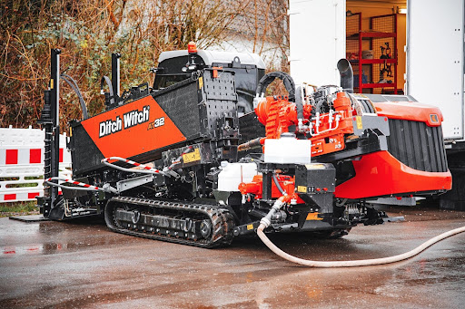 Horizontalspülbohrung